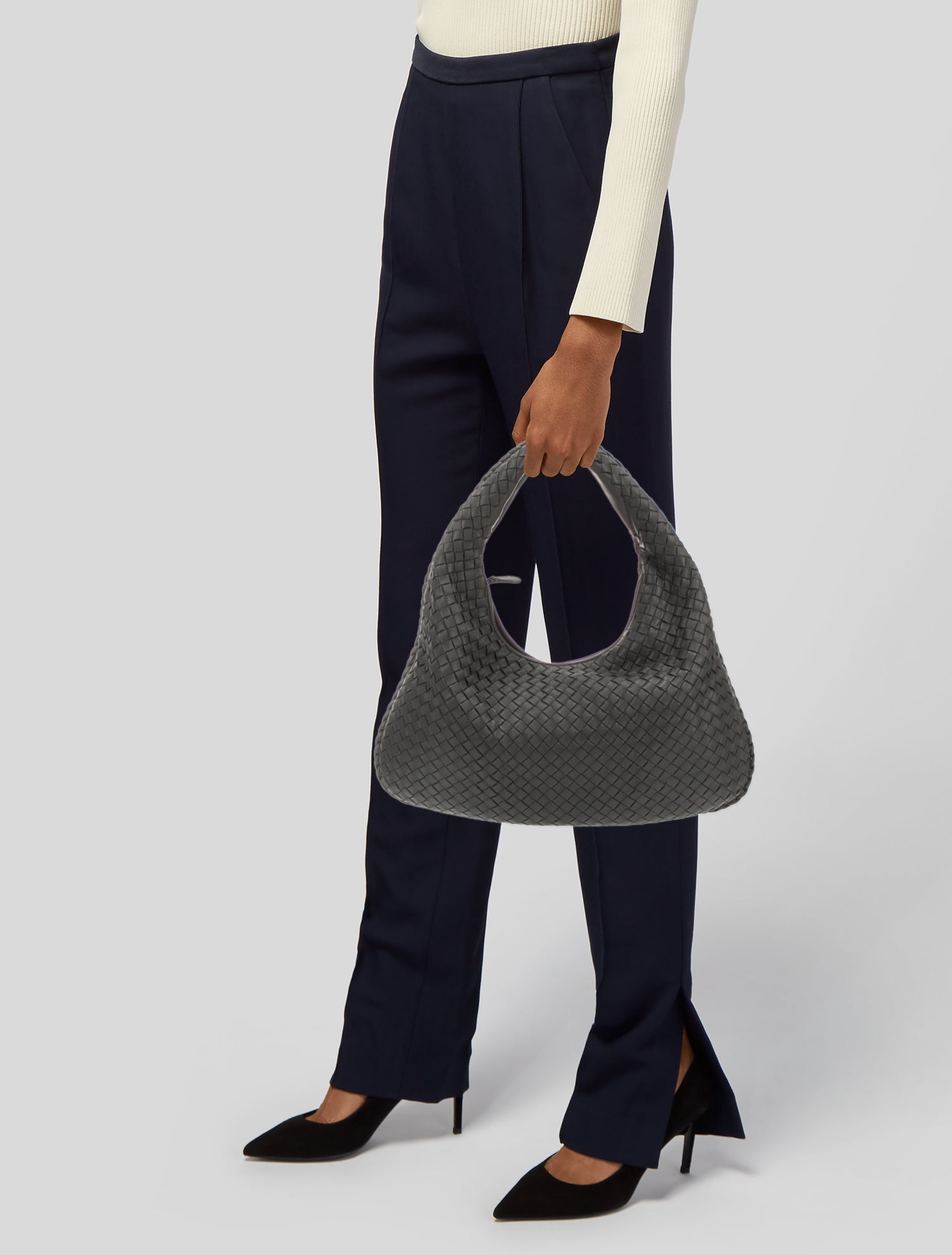 Bottega Veneta Intrecciato Veneta Hobo Small