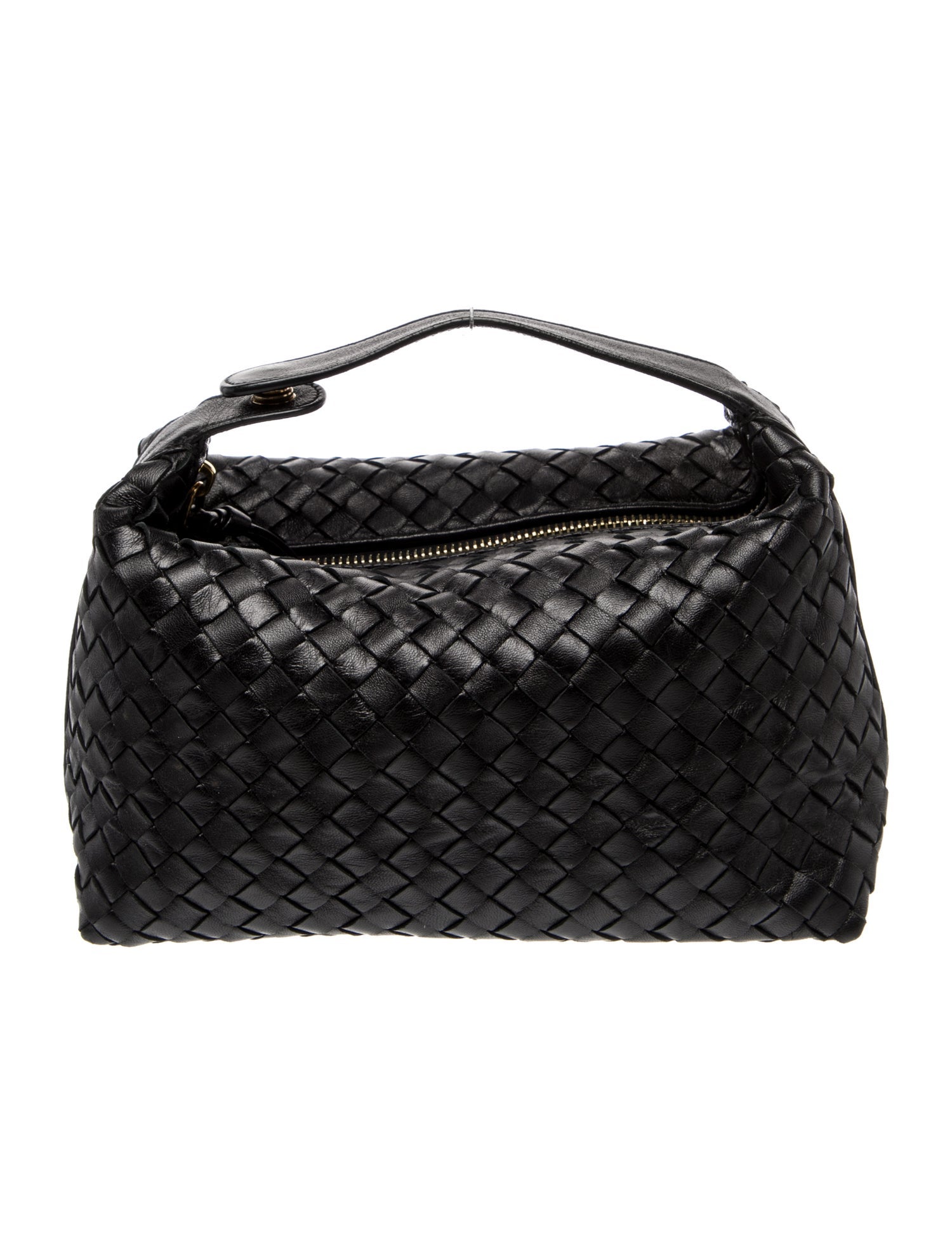 Bottega Veneta Leather Top Handle Bag