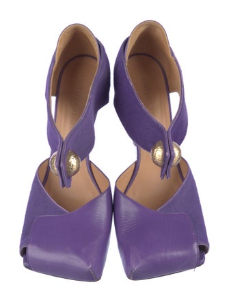 Bottega Veneta Ponyhair D'Orsay Pumps