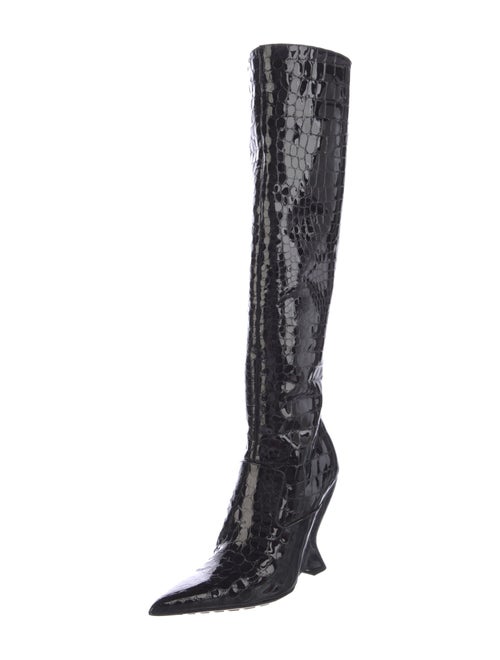 Bottega Veneta Patent Leather Boots