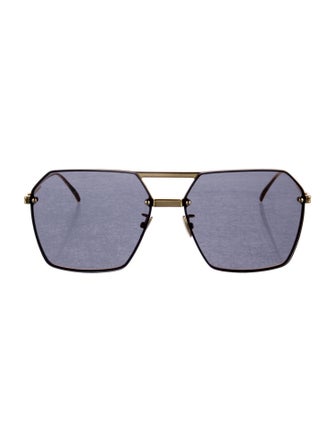 Bottega Veneta Aviator Tinted Sunglasses