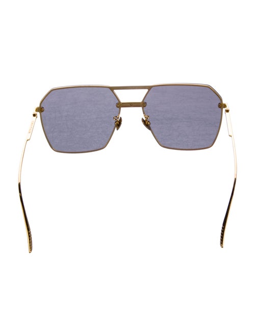 Bottega Veneta Aviator Tinted Sunglasses