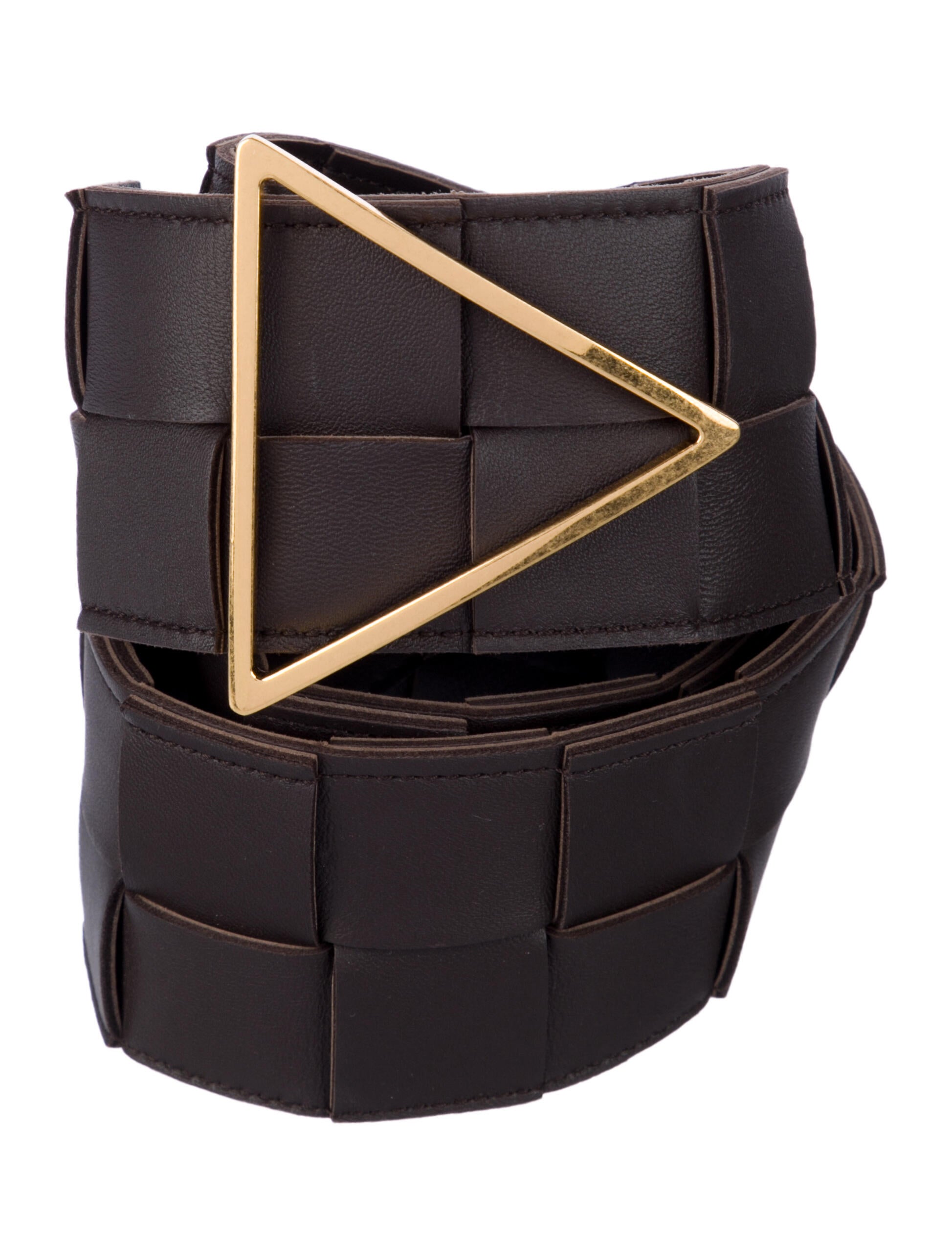 Bottega Veneta Wide Leather Belt w/ Tags