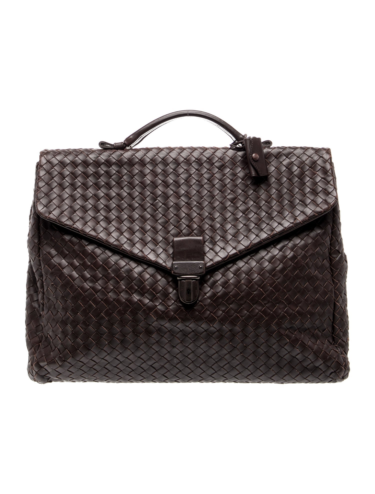 Bottega Veneta Intrecciato Briefcase Vintage