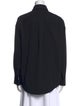 Bottega Veneta Wool Long Sleeve Button-Up Top