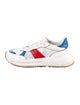 Bottega Veneta Leather Colorblock Pattern Sneakers