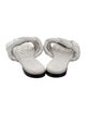 Bottega Veneta Intrecciato Weave Leather Slides