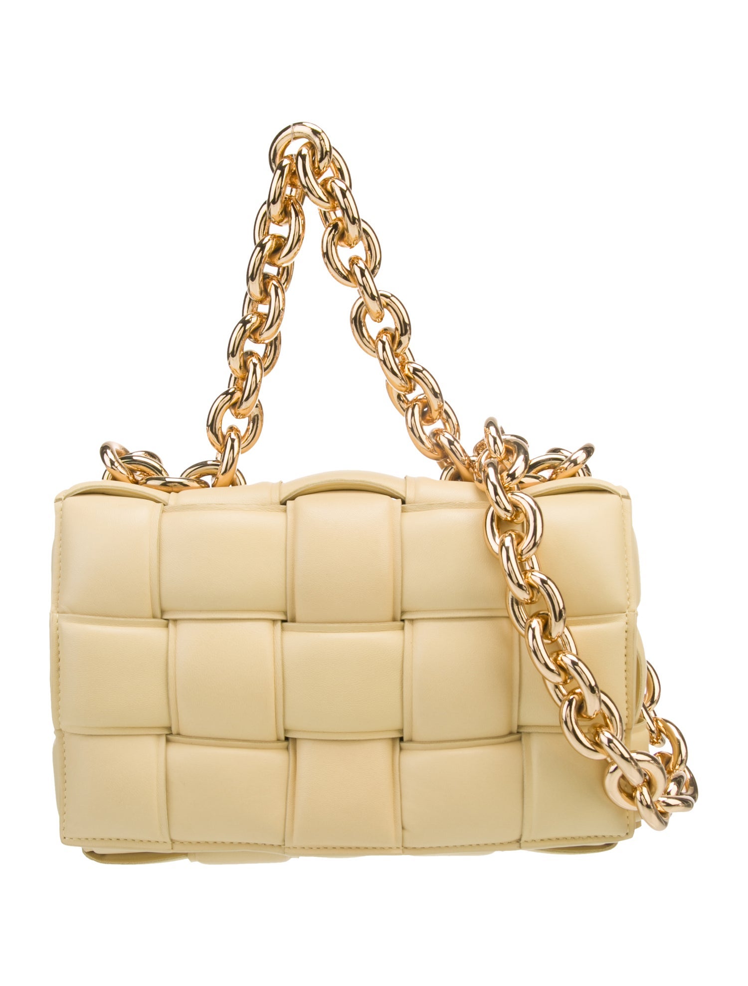 Bottega Veneta Intrecciato Chain Padded Cassette