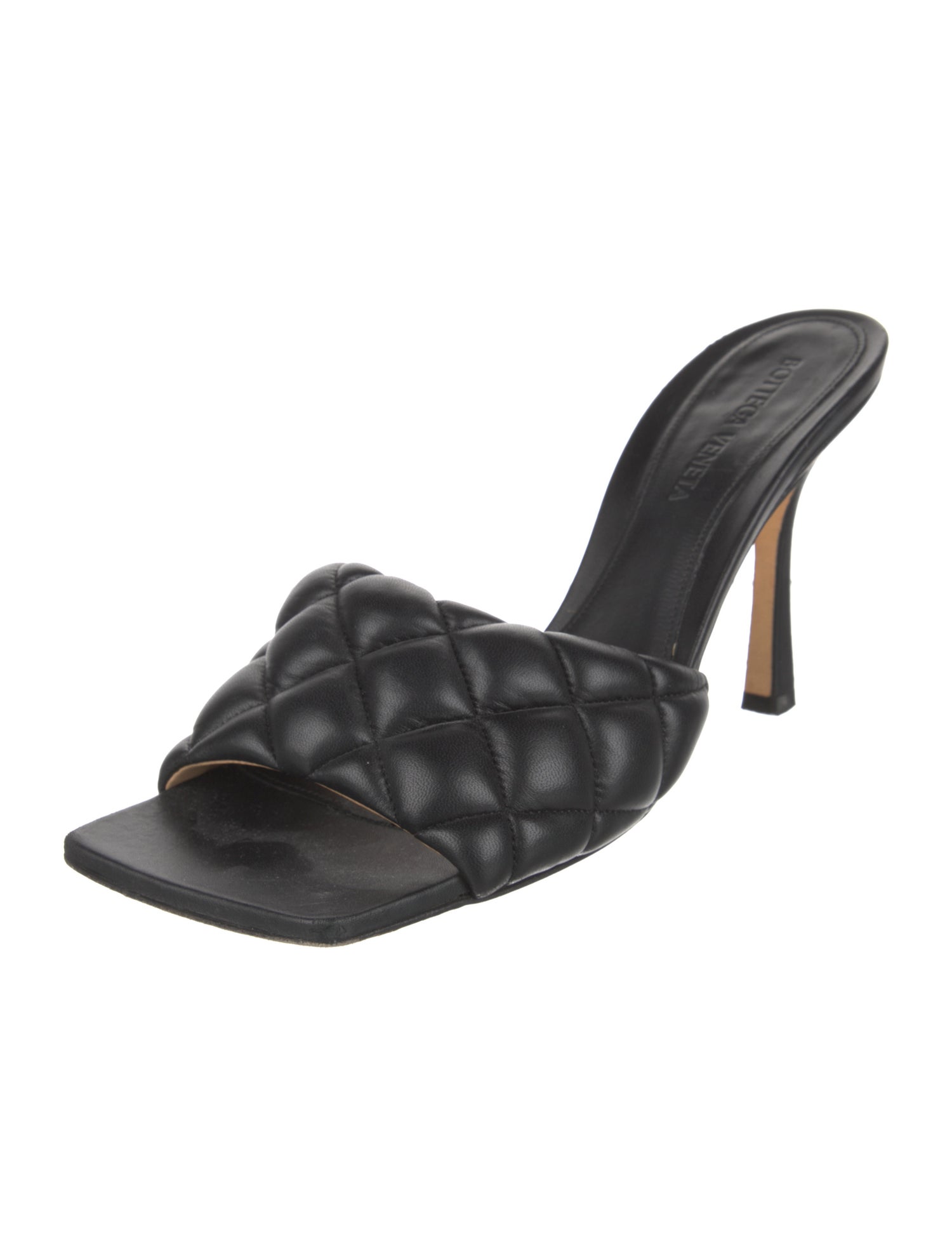 Bottega Veneta Leather Slides