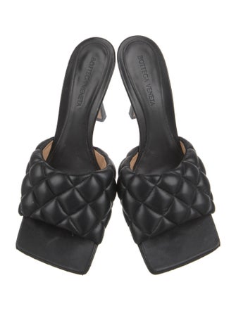 Bottega Veneta Leather Slides