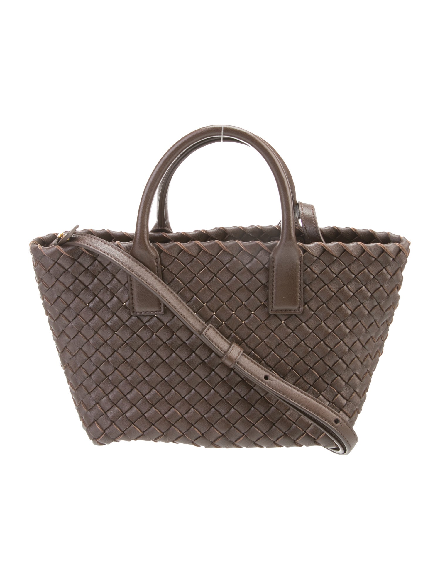 Bottega Veneta Intrecciato Cabat Mini
