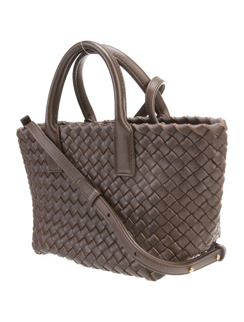 Bottega Veneta Intrecciato Cabat Mini