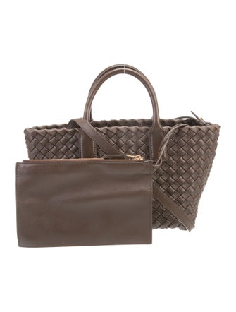 Bottega Veneta Intrecciato Cabat Mini