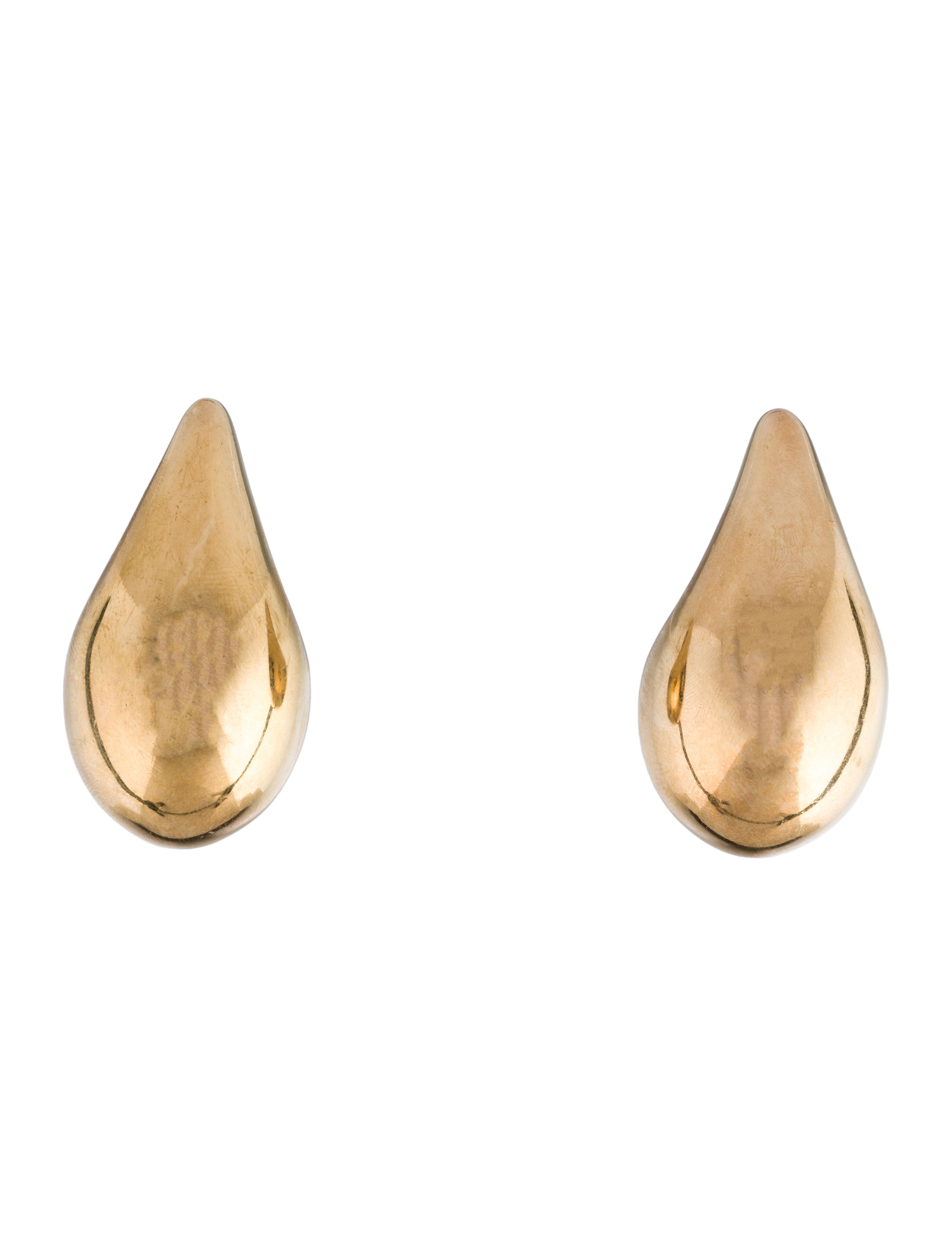 Bottega Veneta Large Drop Earrings