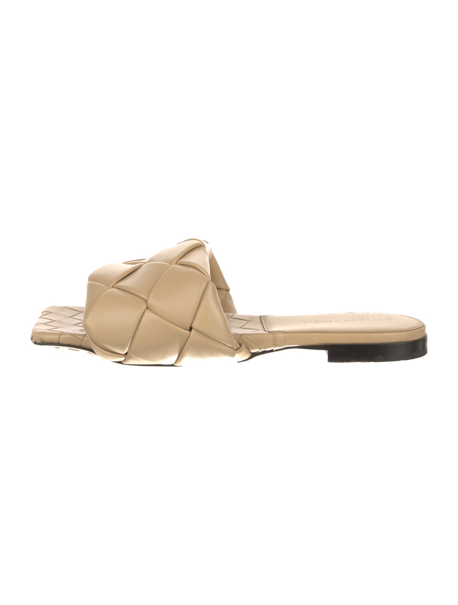 Bottega Veneta Leather Slides