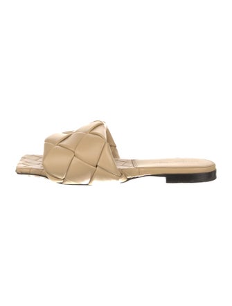 Bottega Veneta Leather Slides