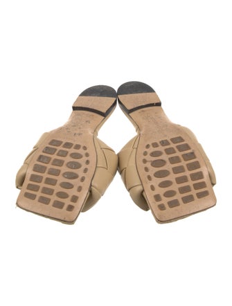 Bottega Veneta Leather Slides
