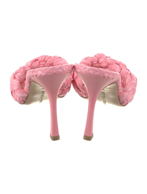 Bottega Veneta Raffia Slides