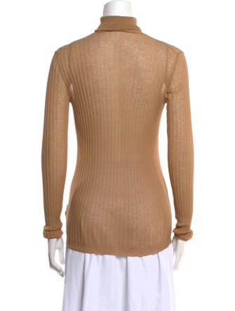 Bottega Veneta Turtleneck Long Sleeve Top