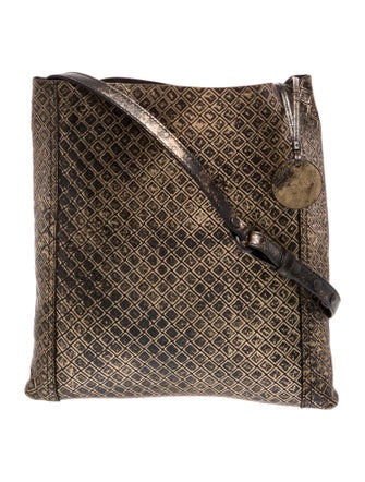 Bottega Veneta Leather Messenger Bag