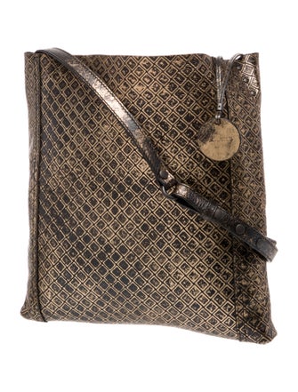 Bottega Veneta Leather Messenger Bag