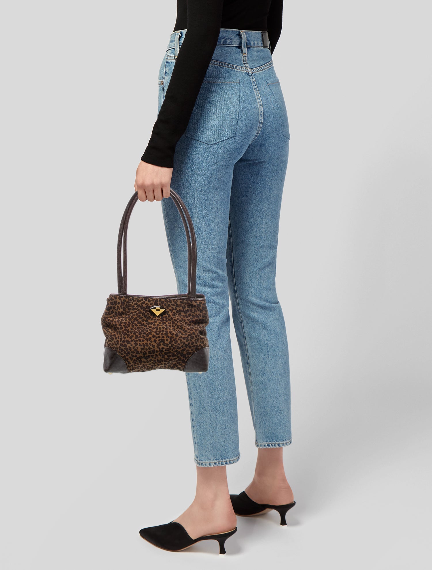 Bottega Veneta Nylon Shoulder Bag Vintage