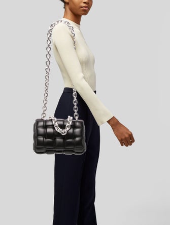 Bottega Veneta Intrecciato Chain Padded Cassette