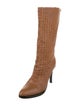 Bottega Veneta Intrecciato Weave Leather Boots