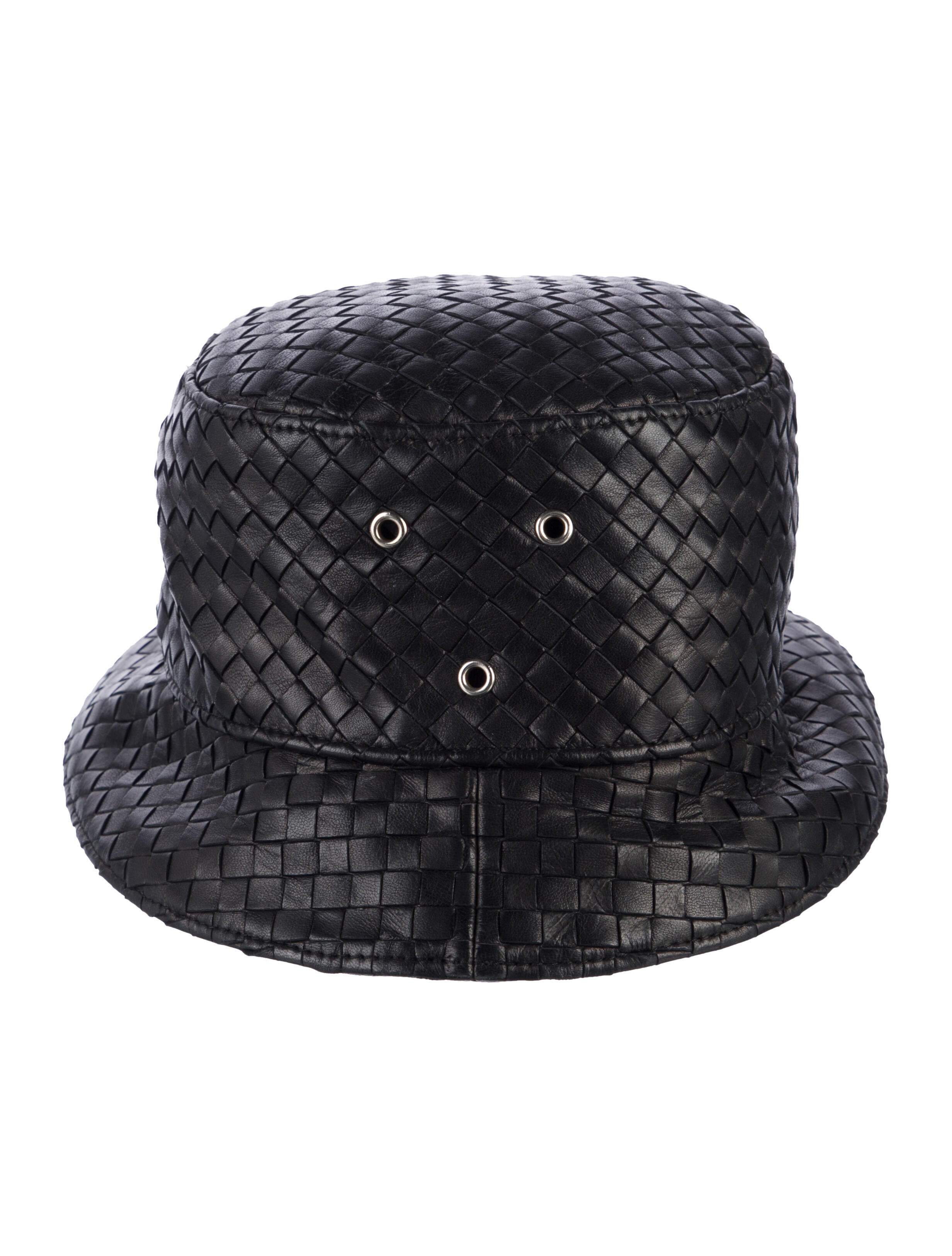 Bottega Veneta Leather Bucket Hat