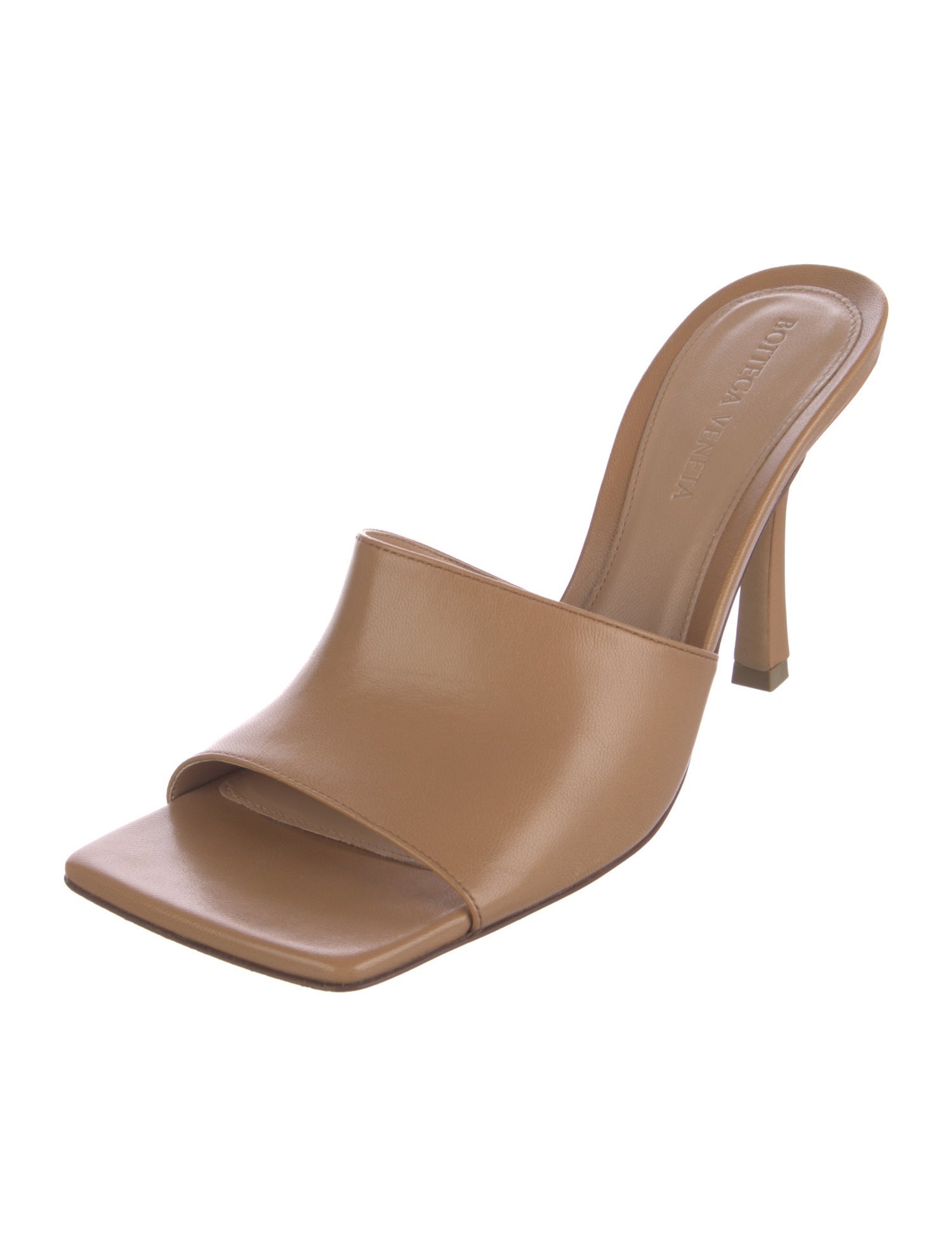 Bottega Veneta Leather Slides