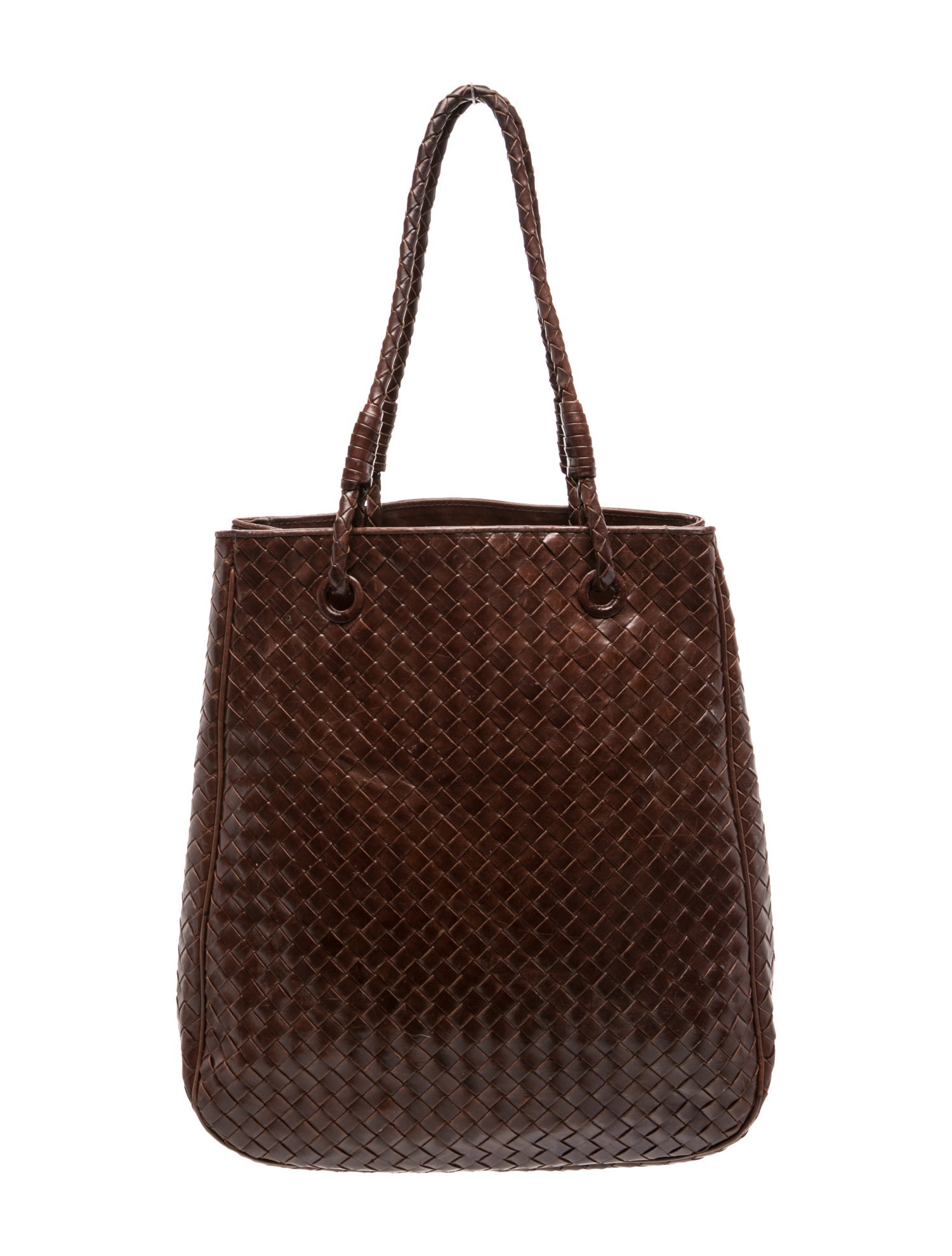 Bottega Veneta Intrecciato Top Handle Bag
