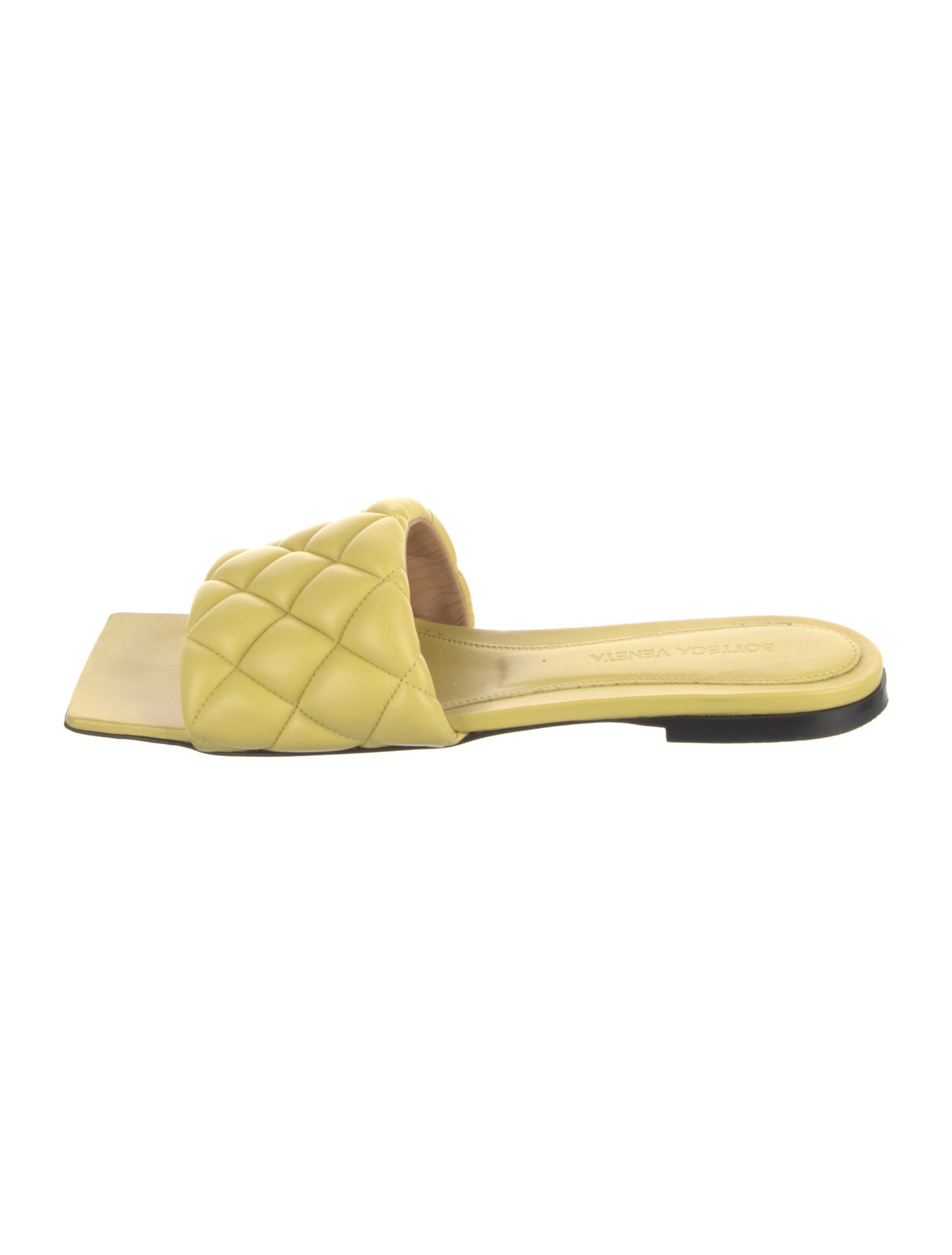 Bottega Veneta Leather Slides