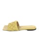 Bottega Veneta Leather Slides