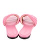 Bottega Veneta Quilted Pattern Leather Slides