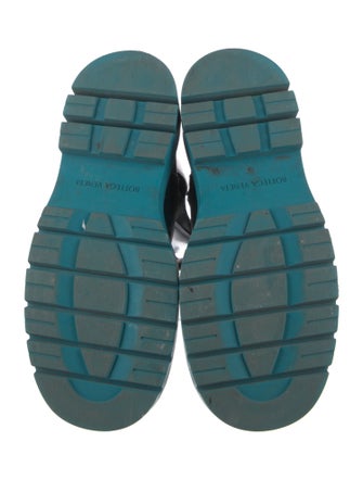 Bottega Veneta Leather Colorblock Pattern Chelsea Boots