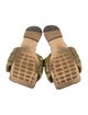 Bottega Veneta Intrecciato Weave Leather Slides
