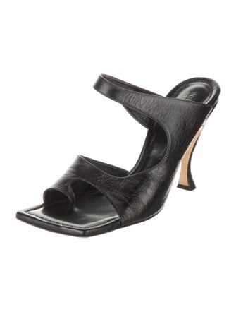 Bottega Veneta Leather Slides