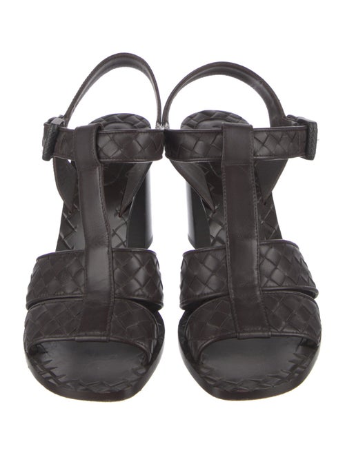 Bottega Veneta Leather Slingback Sandals