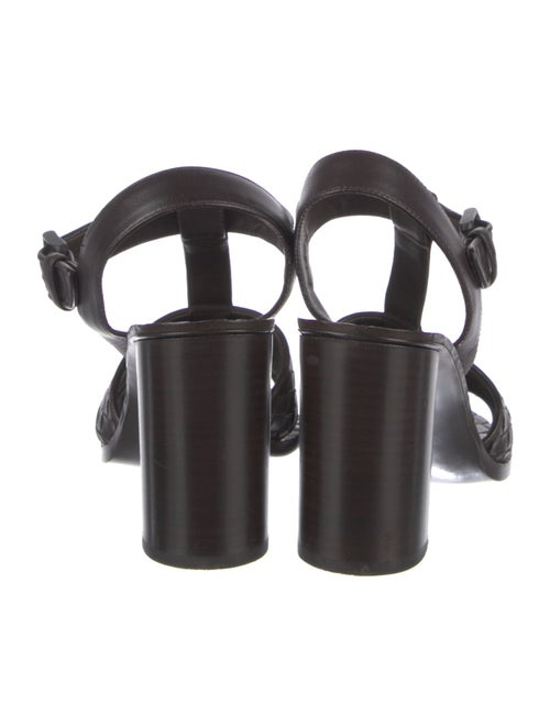 Bottega Veneta Leather Slingback Sandals