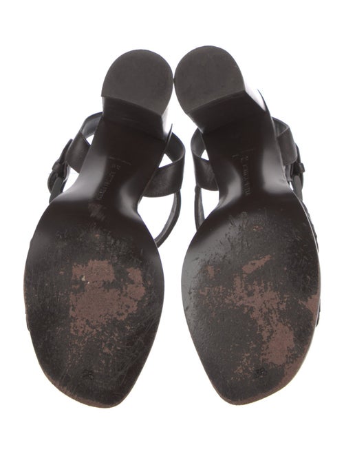 Bottega Veneta Leather Slingback Sandals