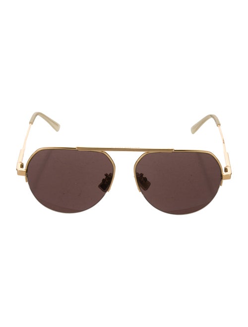 Bottega Veneta Aviator Tinted Sunglasses