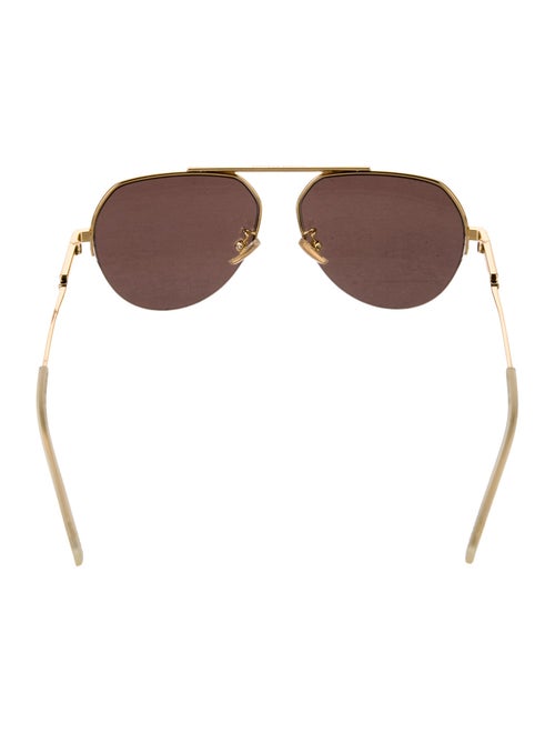 Bottega Veneta Aviator Tinted Sunglasses