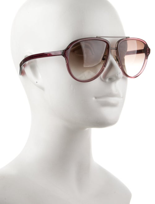 Bottega Veneta Aviator Gradient Sunglasses
