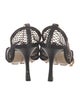 Bottega Veneta Mesh Chain-Link Accents T-Strap Pumps