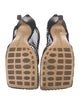 Bottega Veneta Mesh Chain-Link Accents T-Strap Pumps