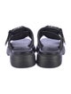 Bottega Veneta Nylon Leather Trim Embellishment Slides