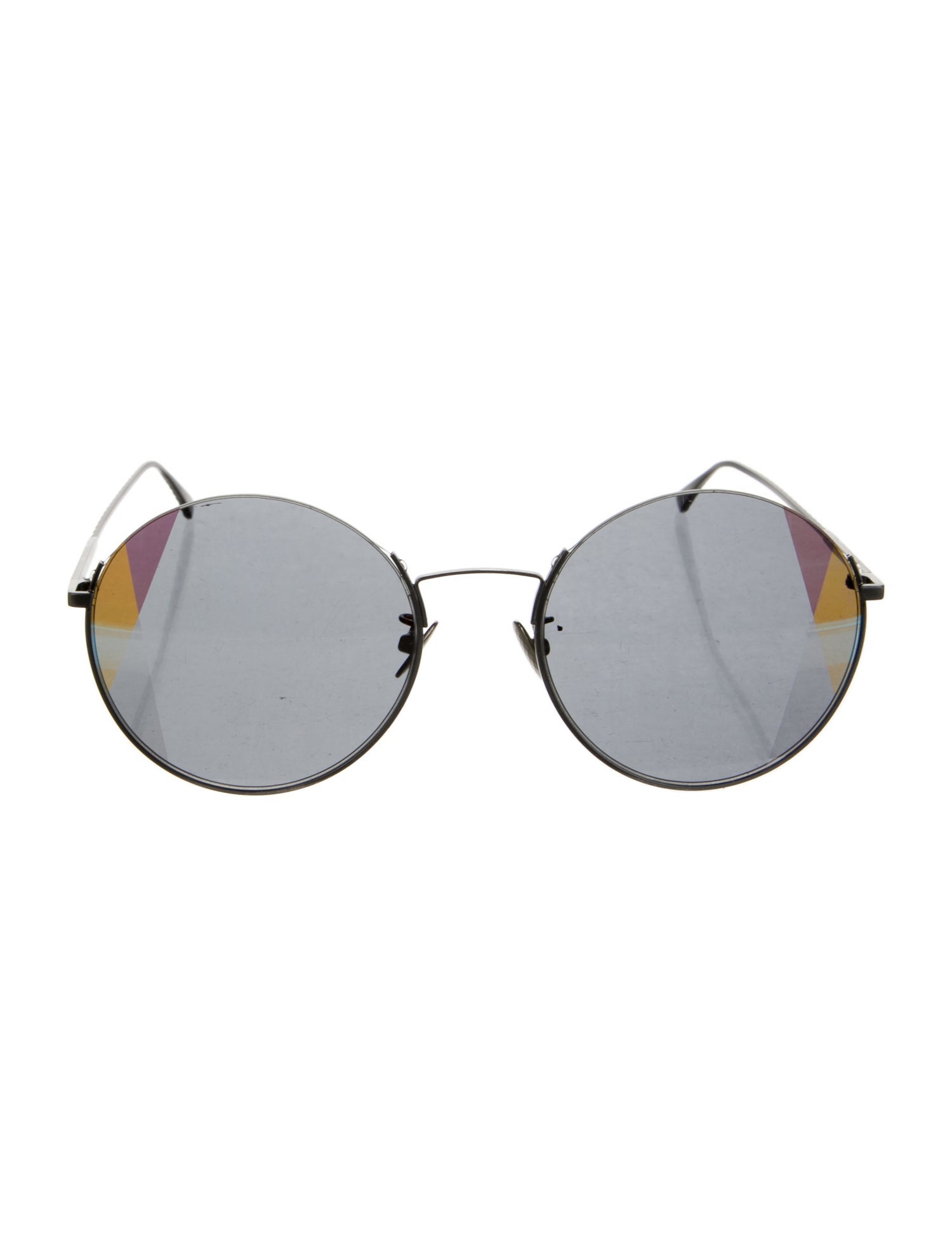 Bottega Veneta Round Tinted Sunglasses