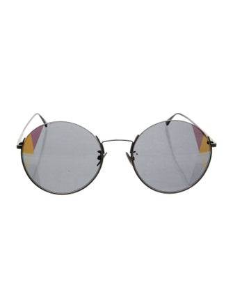 Bottega Veneta Round Tinted Sunglasses