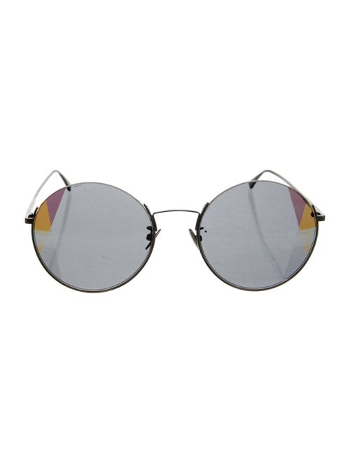 Bottega Veneta Round Tinted Sunglasses