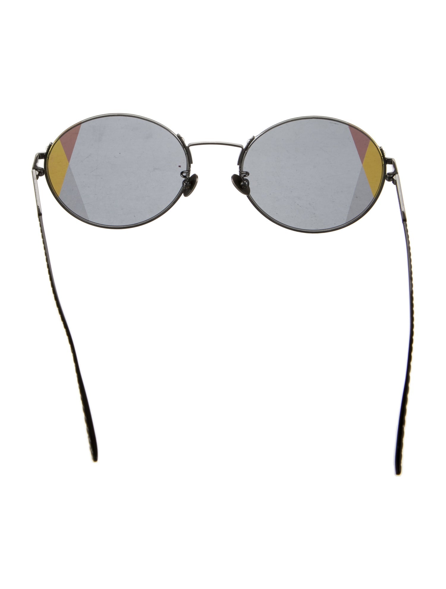 Bottega Veneta Round Tinted Sunglasses